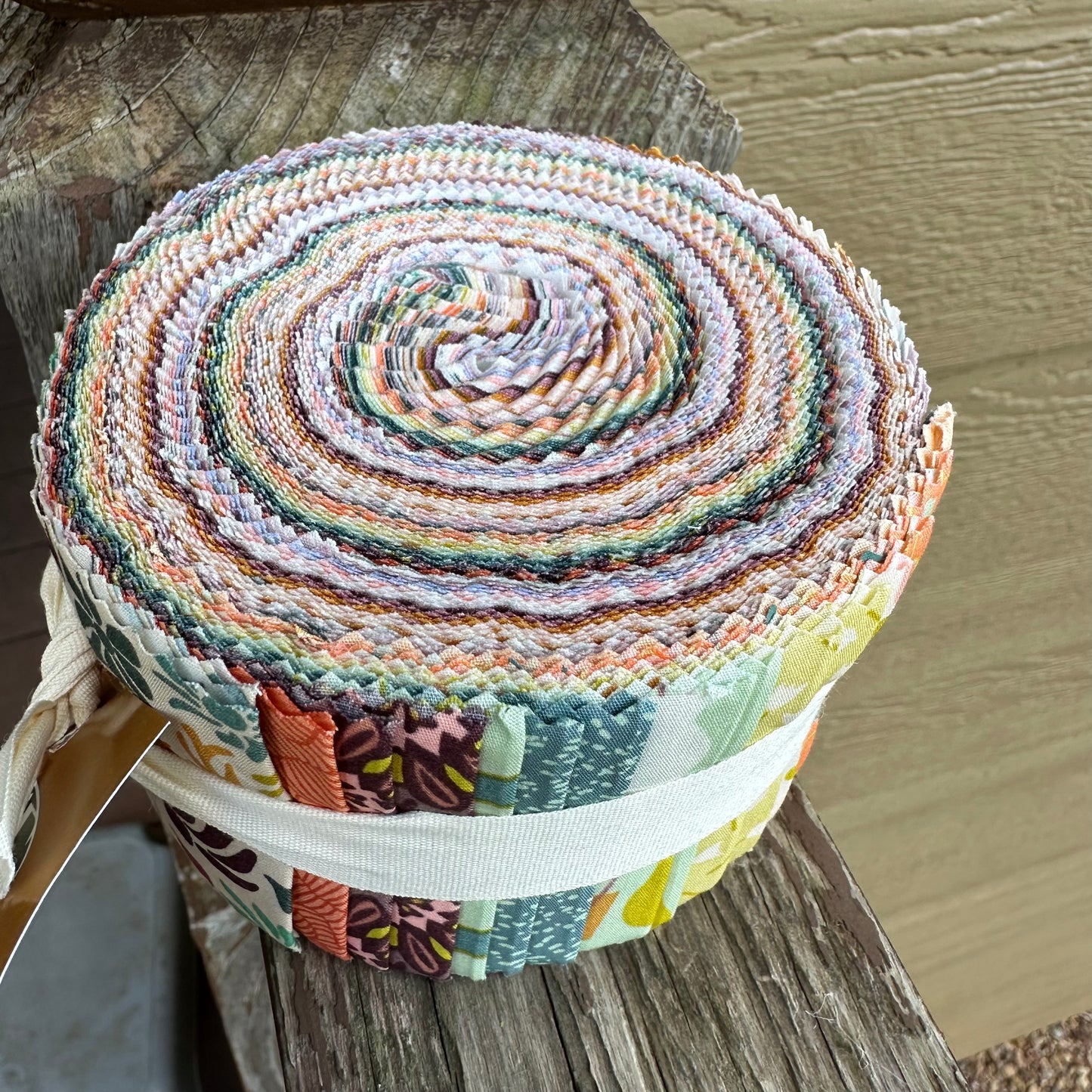 GeoBloom Strip Roll – 40 Precut 2.5” Strips by Sewcial Bee Collective | Art Gallery Fabrics