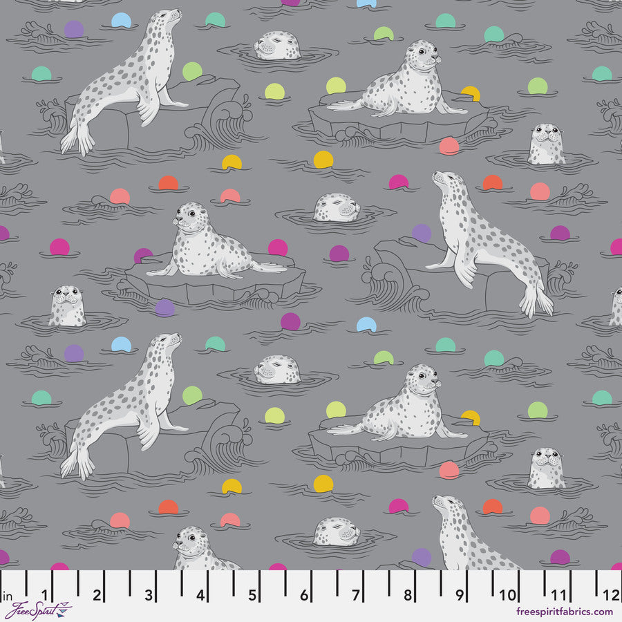 Tula Pink Graywork – Seal the Deal Shadow | PWTP259.SHADOW | FreeSpirit Fabrics