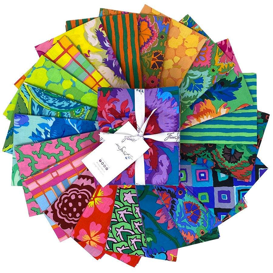 Kaffe Fassett Collective February 2024 Fat Quarter Bundle Bright - Sew Much