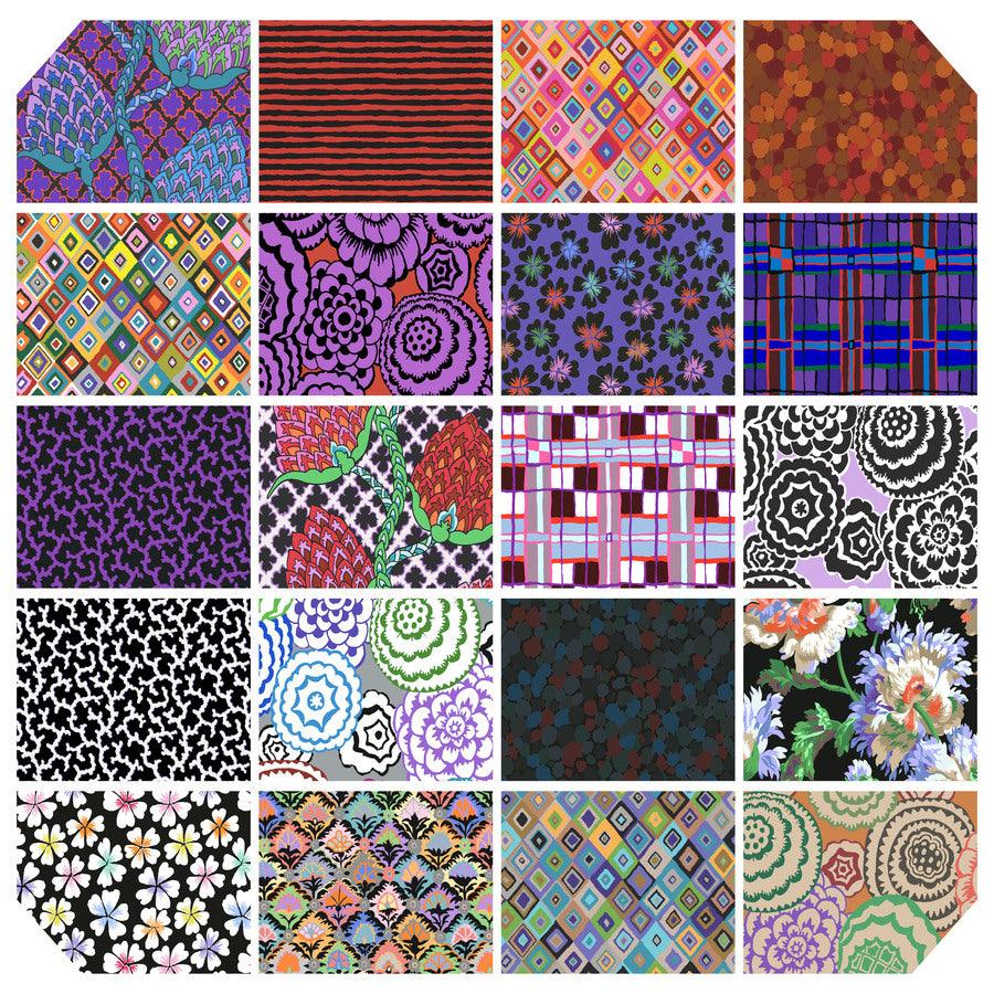 Kaffe Fassett Collective February 2024 Fat Quarter Bundle Dark - Sew Much