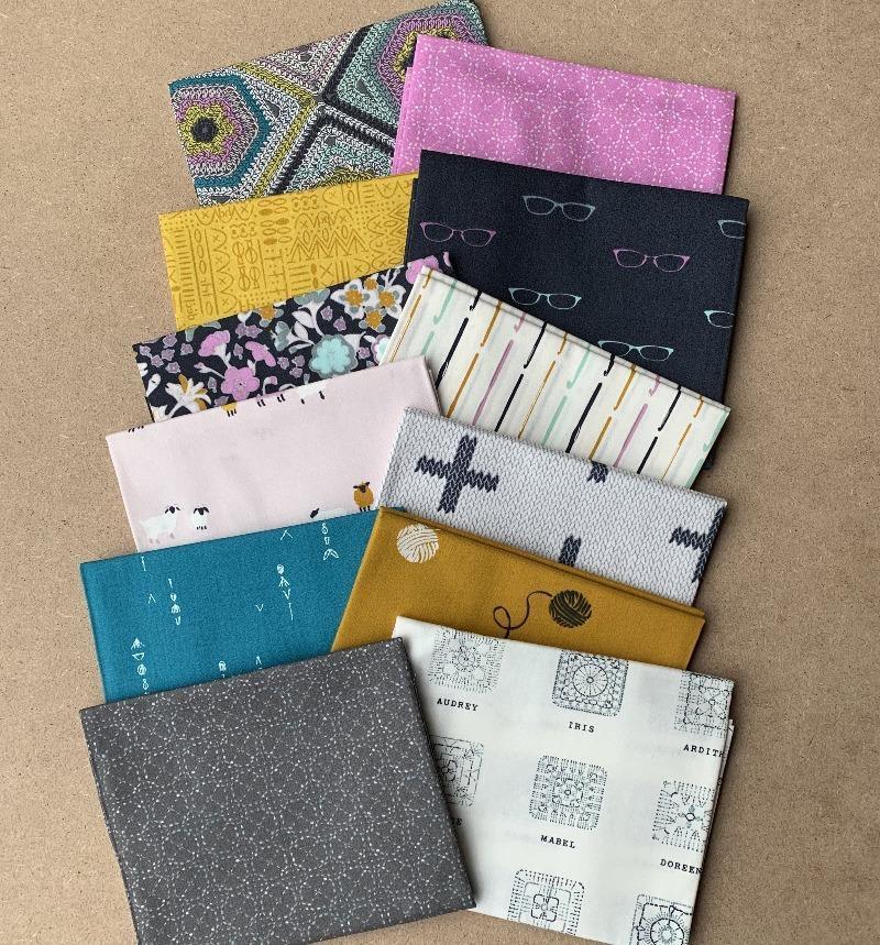Art Gallery Fabrics Hooked by Mister Domestic Fat Quarter Bundle - Sew Much