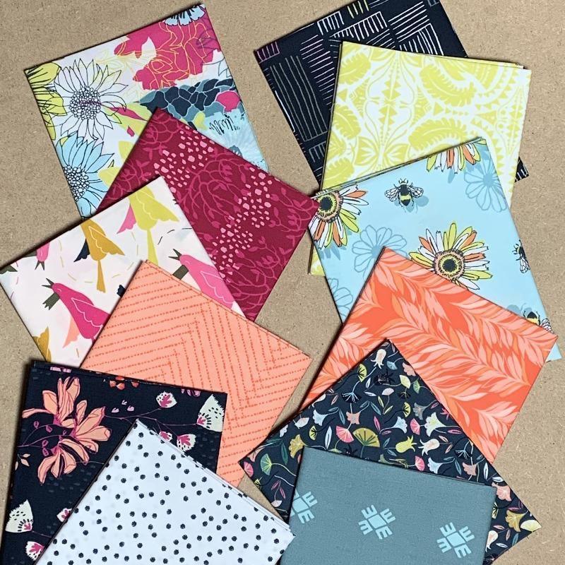 Art Gallery Fabrics Pollinate Fat Quarter Bundle.