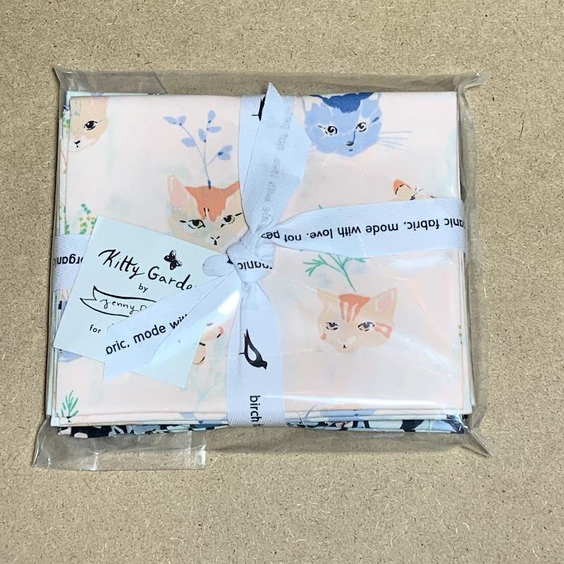 Birch Fabrics Kitty Garden by Jenny Ronen Fat Quarter Bundle.
