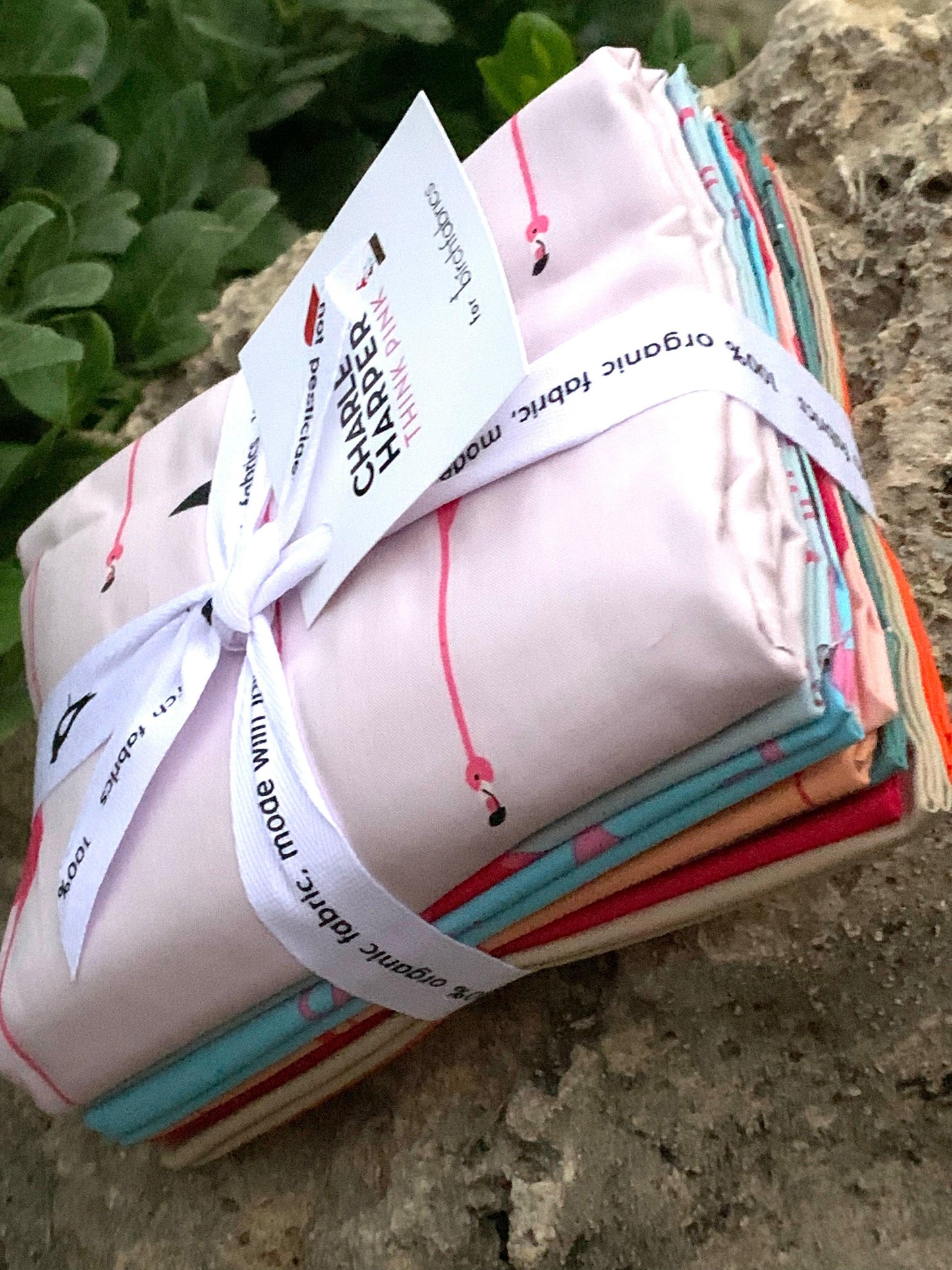 Charley Harper Think Pink Birch Fabrics Fat Quarter Bundle - Sew Much