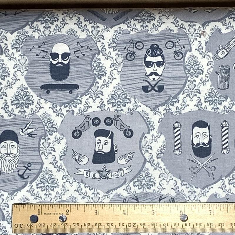 Dear Stella Chop it Like It Is Hot Cotton Fabric Stella-1632 - Sew Much