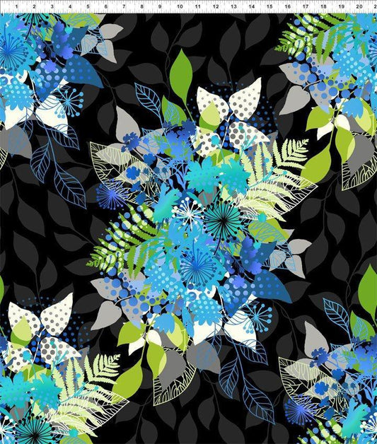 In The Beginning Fabrics Unusual Garden by Jason Yenter 1UG2  Cotton Fabric by the yard - In The Beginning Fabrics - sewmuchonline