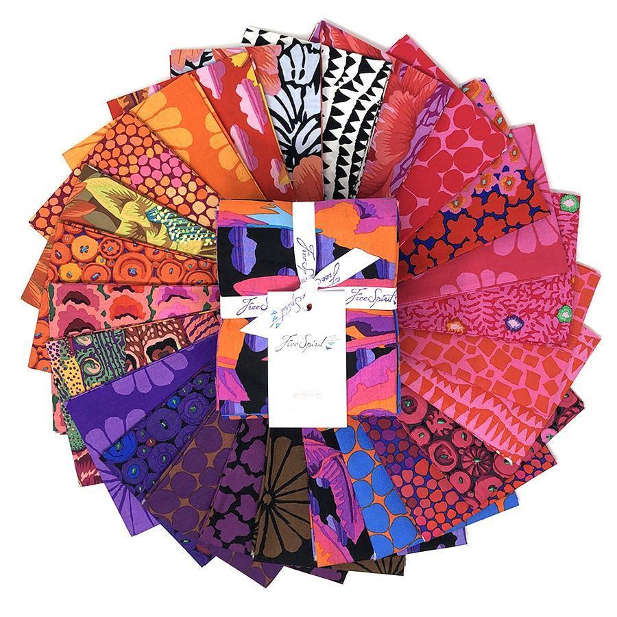 Kaffe Fassett Collective February 2021 25 pc Fat Quarter Bundle Hot.