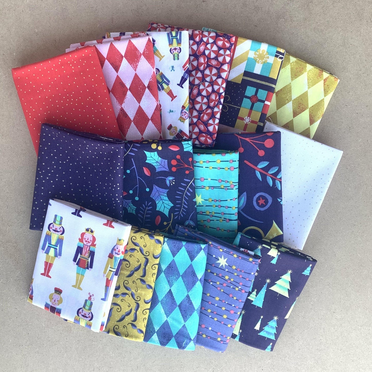 Night of the Nutcracker Paintbrush Studio Fat Quarter Bundle.