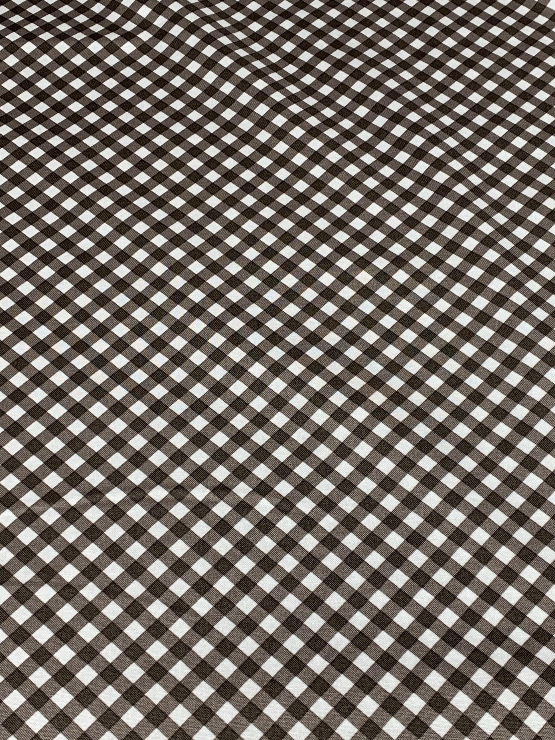 Poppie Cotton Prairie Sisters Grey Gingham - Sew Much