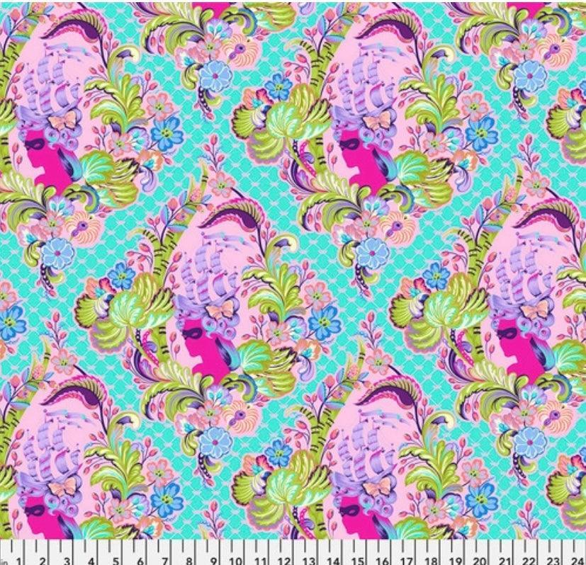 Tula Pink Parisville Deja Vu Cameo Free Spirit Fabrics PWTP187.SORBET - Sew Much