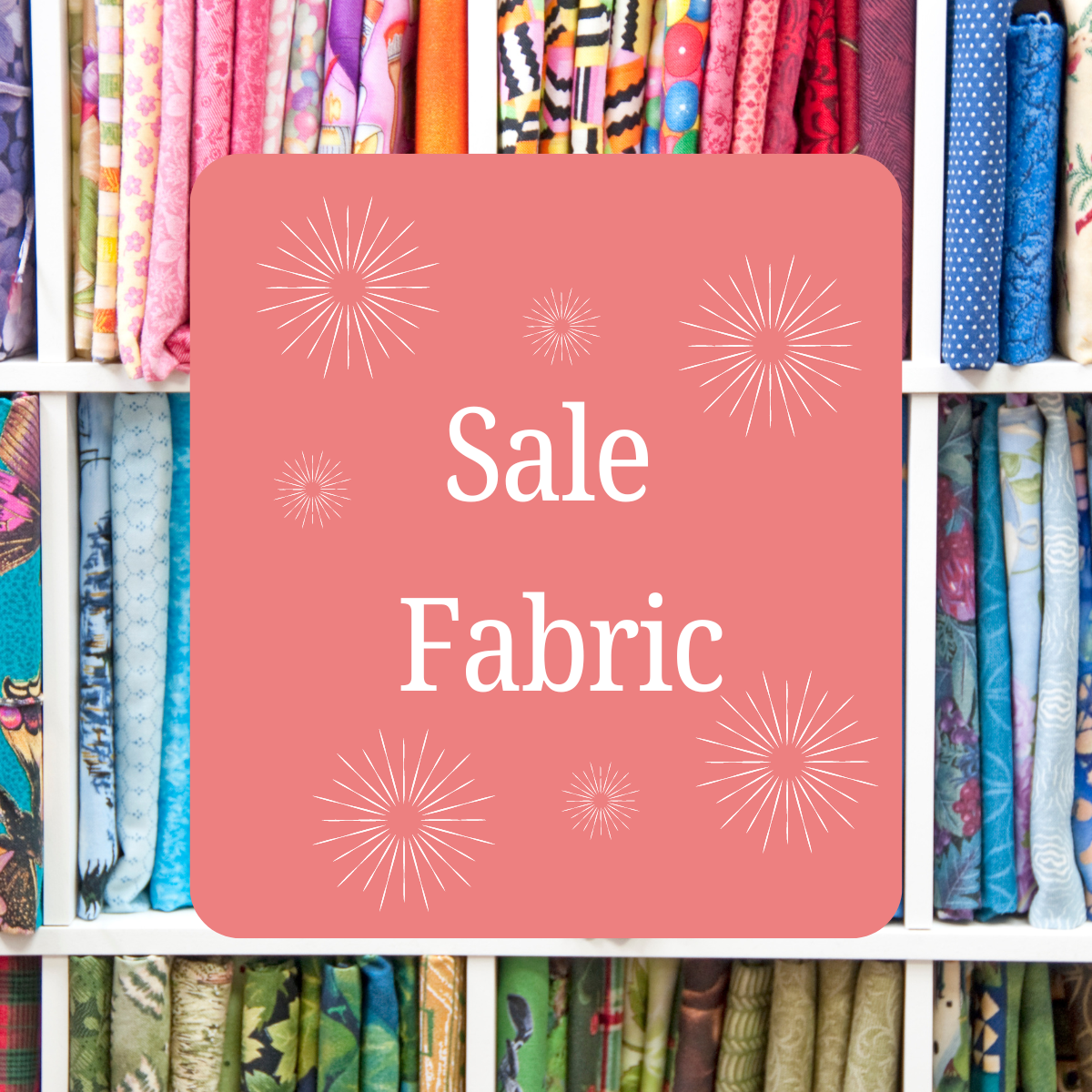 Sale Fabric-Discount Shown In Cart - Sew Much