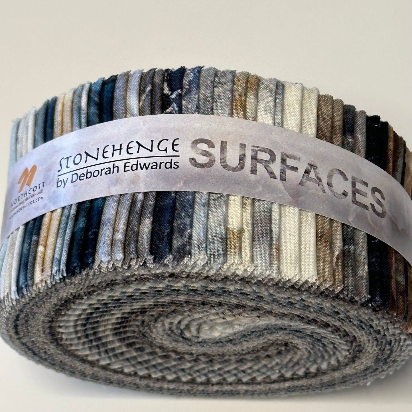 Stonehenge Surfaces Strip Roll Fabric Bundle by Northcott