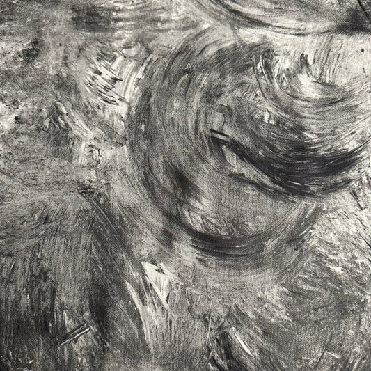 Plaster of Paris – Smoke – Frond Design Studios for Northcott Fabrics