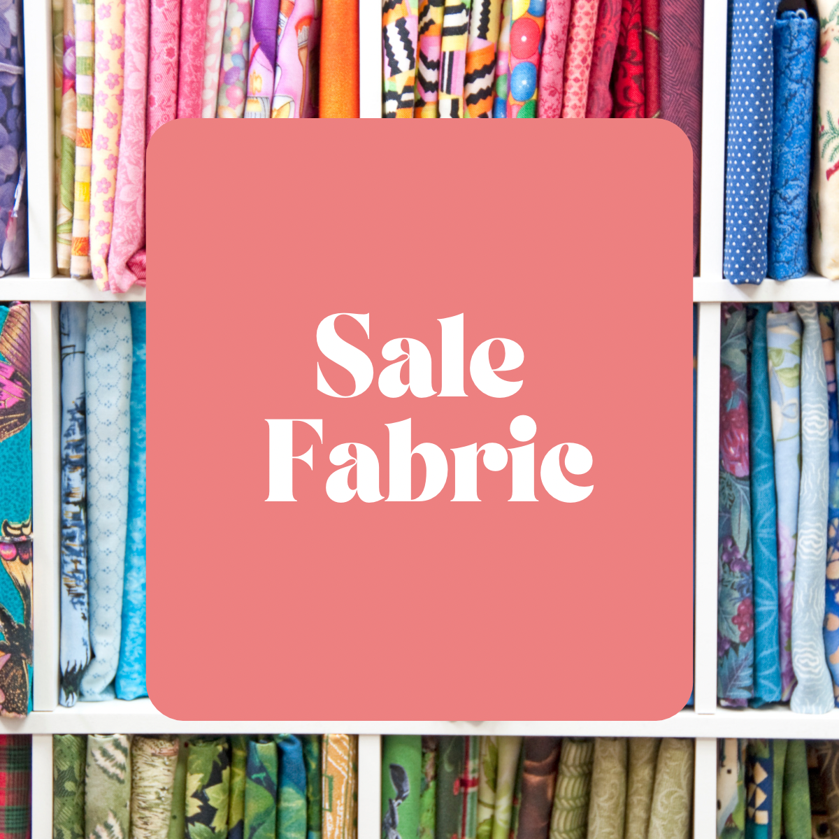 Sale fabric banner SewMuchOnline 