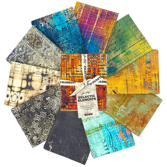 Tim Holtz – Abandoned Fat Quarter Bundle (10 FQs) – FreeSpirit Fabrics