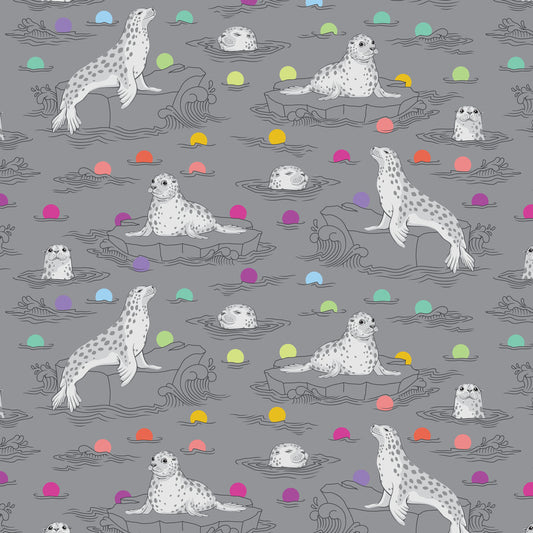 Tula Pink Graywork – Seal the Deal Shadow | PWTP259.SHADOW | FreeSpirit Fabrics