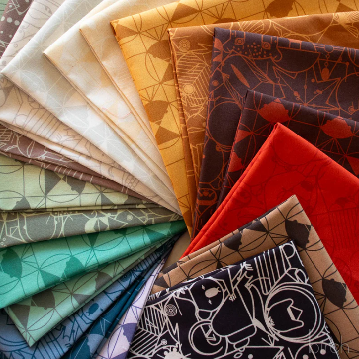 Charley Harper End Papers Basics Vol. 2 – 20 Fat Quarter Bundle by Birch Fabrics