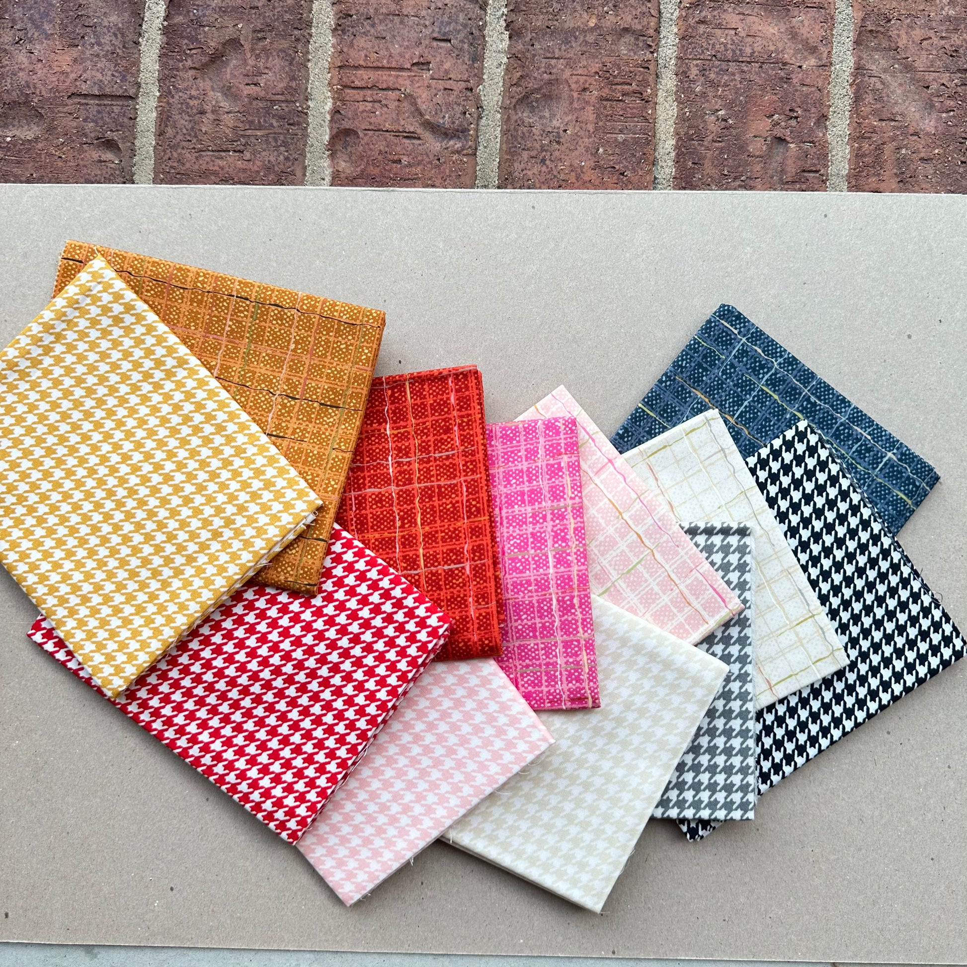 Art Gallery Fabrics Checkered Elements Fat Quarter Bundle - Sew Much