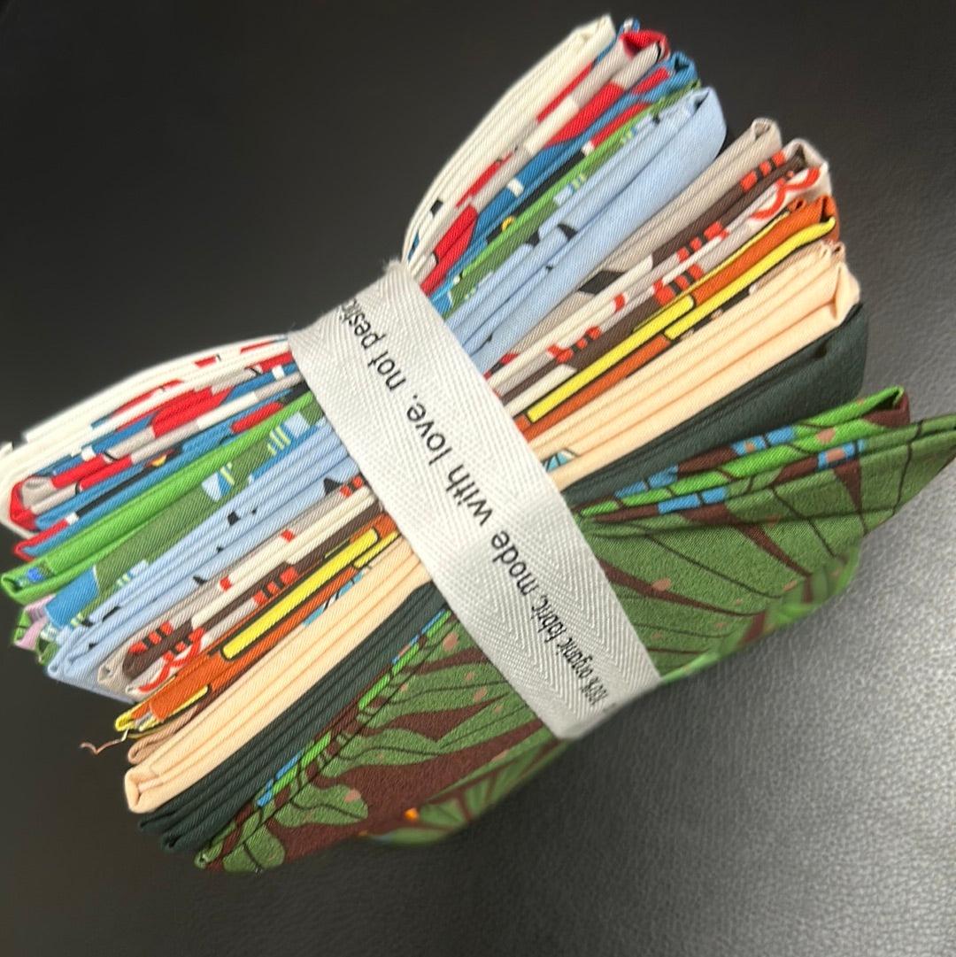 Charley Harper Discovery Place by Birch Fabrics Fat Quarter Fabric Bundle - Sew Much