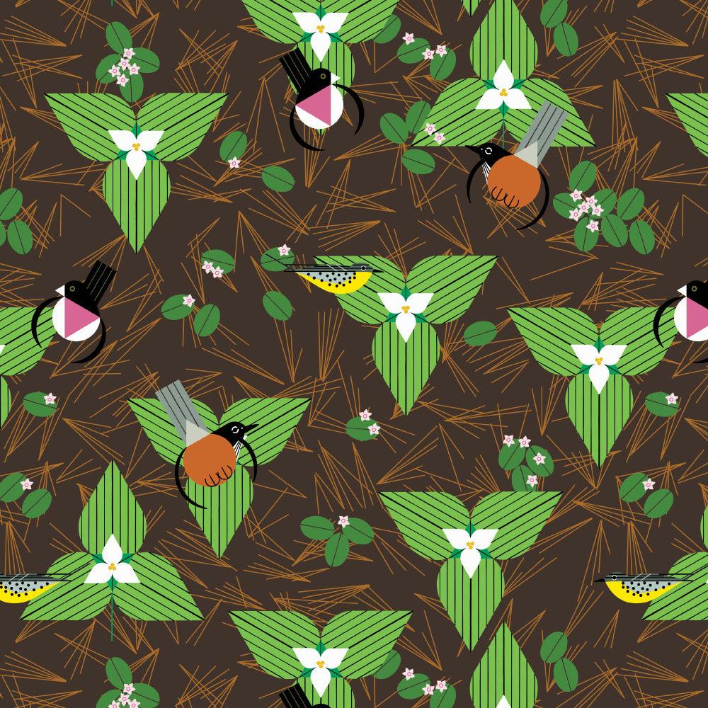 Charley Harper Michigan Audubon Fat Quarter Fabric Bundle by Birch Fabrics - Sew Much