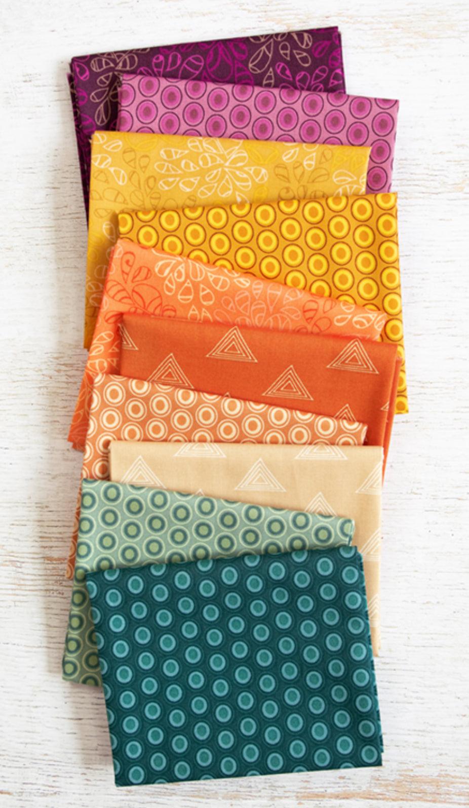 Fall Elements Art Gallery Fabrics Fat Quarter Bundle CBEFQ423 - Sew Much