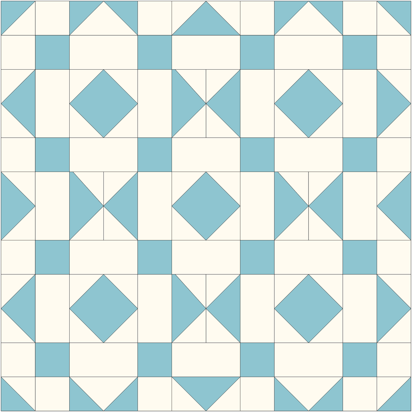 Fleur De Squares Quilt Pattern-Easy Confident Beginner Friendly Quilt Project - Sew Much