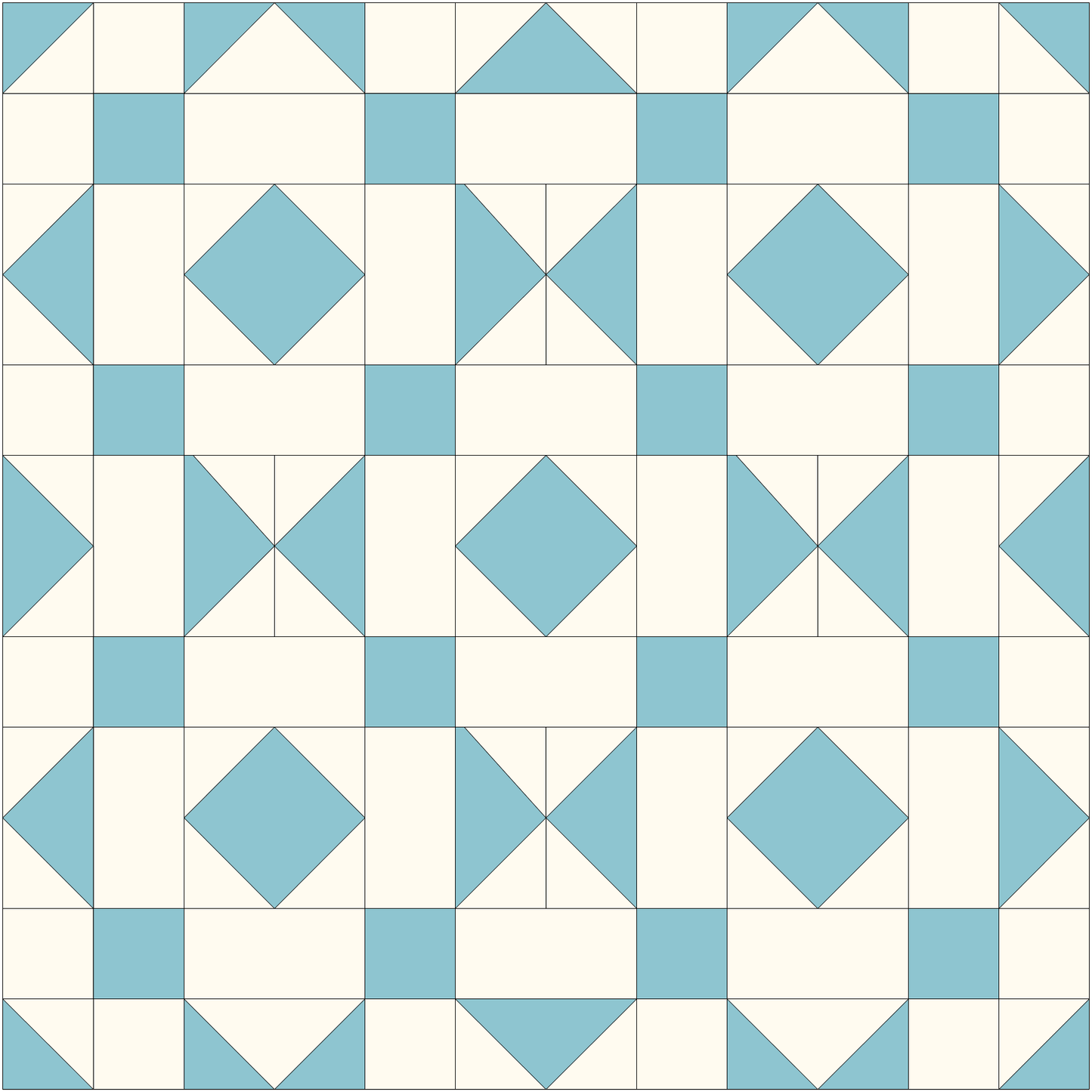 Fleur De Squares Quilt Pattern-Easy Confident Beginner Friendly Quilt Project - Sew Much