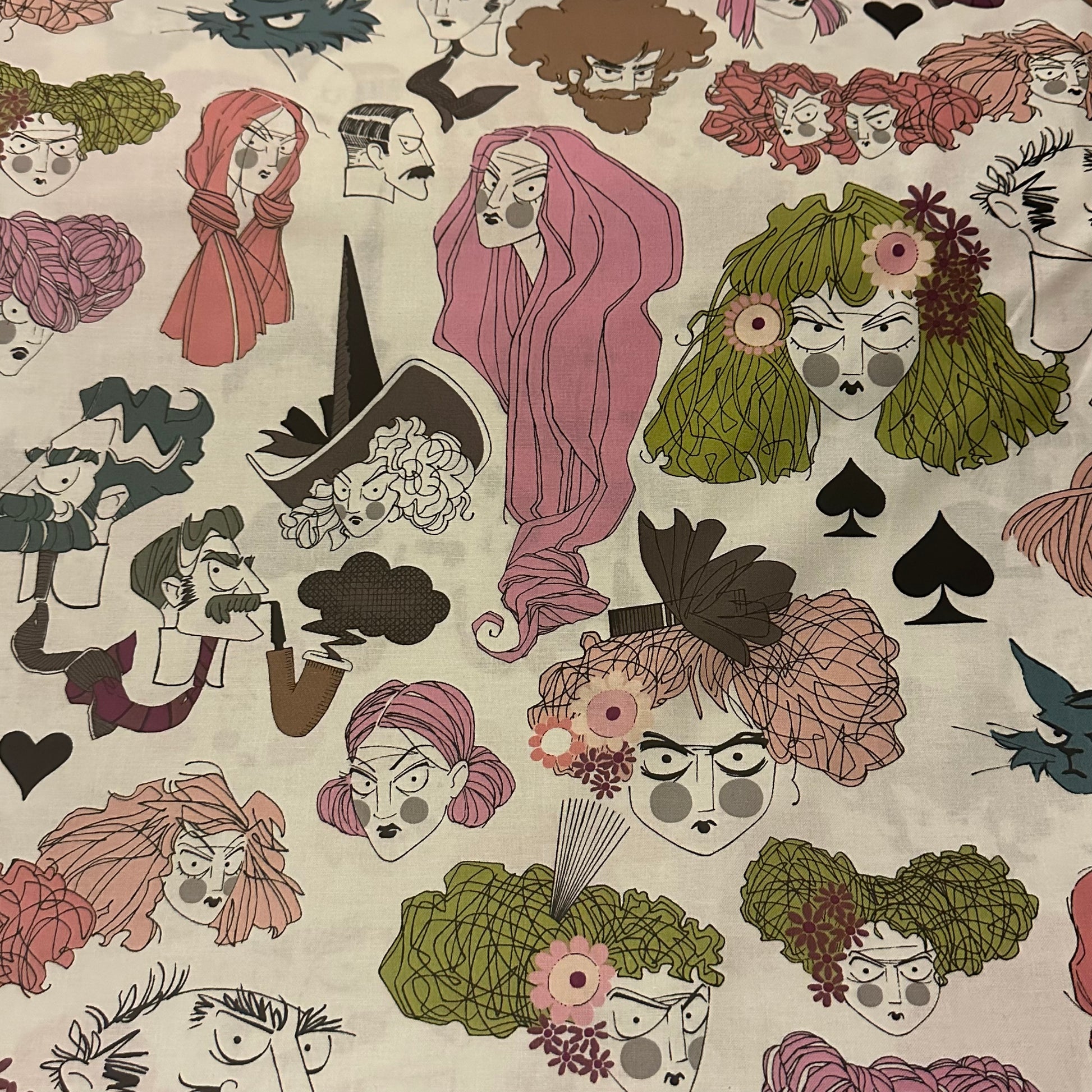 Ghastlie Hairdos and Dont's by Alexander Henry Fabrics - Sew Much