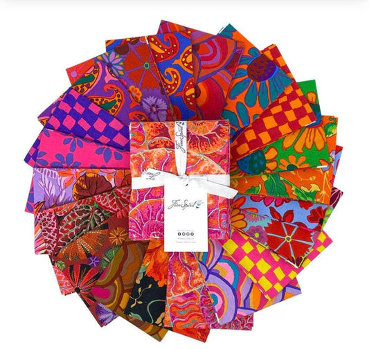 Kaffe Fassett Collective August 2024 Fat Quarter Bundle Hot - Sew Much