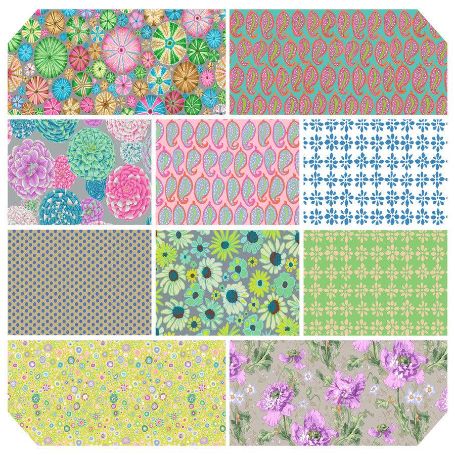 Kaffe Fassett Collective August 2024 Fat Quarter Bundle Light - Sew Much