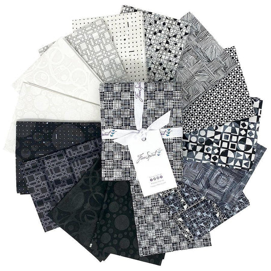 Katie Pasquini Masopust Black and White Musical Fat Quarter Bundle - Sew Much