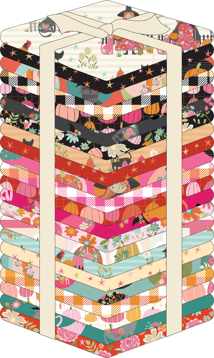 Kitty Loves Candy Poppie Cotton Fat Quarter Bundle - Sew Much
