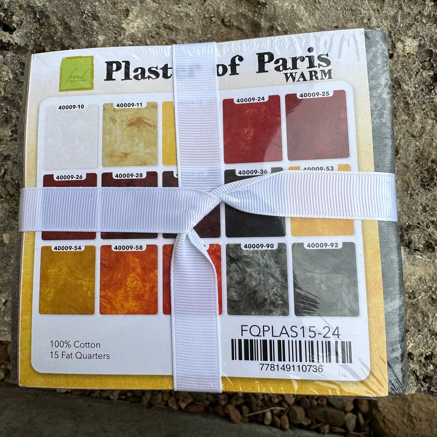Plaster of Paris – Warm Colors Fat Quarter Bundle (15 FQs) Frond Design Studios for Northcott Fabrics - Sew Much