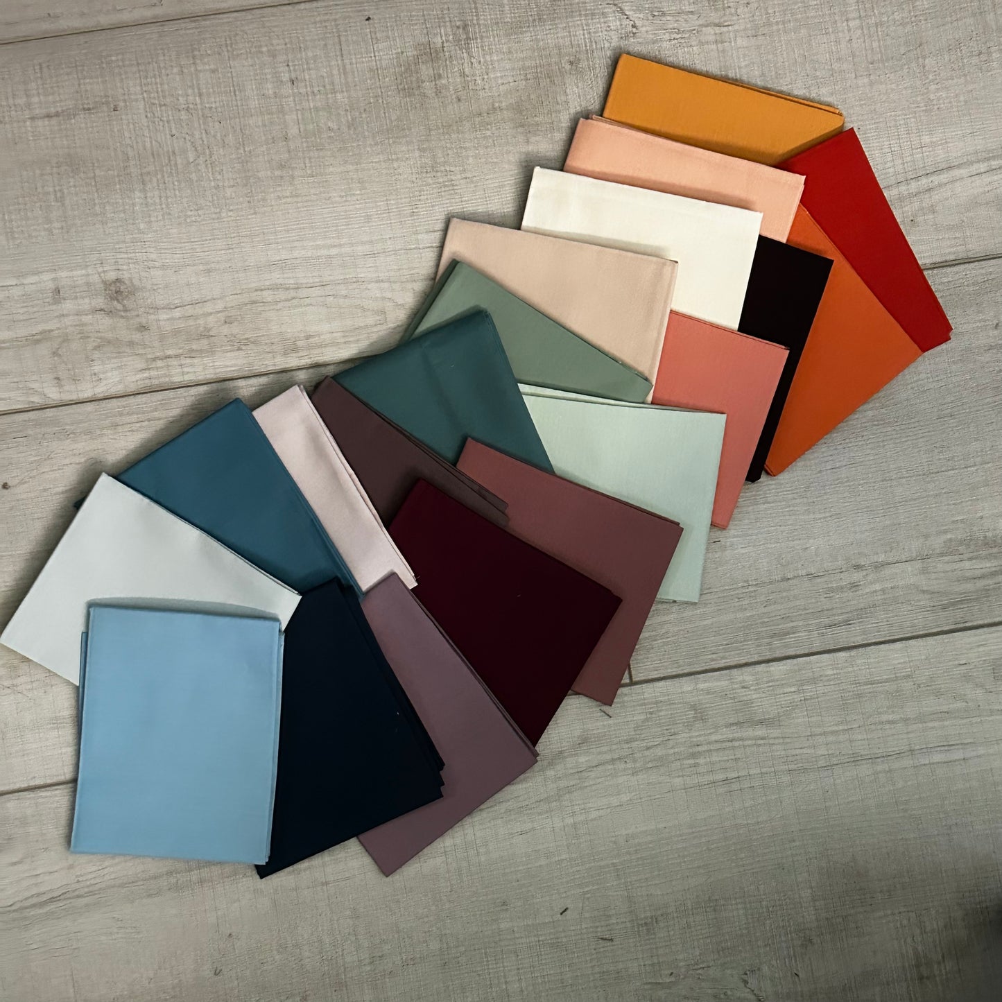 Signature Solid Bundle By Suzy Quilts and Art Gallery Fabrics Fat Quarter Bundle CBPFQ508 - Sew Much