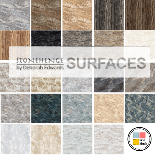 Stonehenge Surfaces 10" Squares Tile Pack Fabric Bundle by Northcott