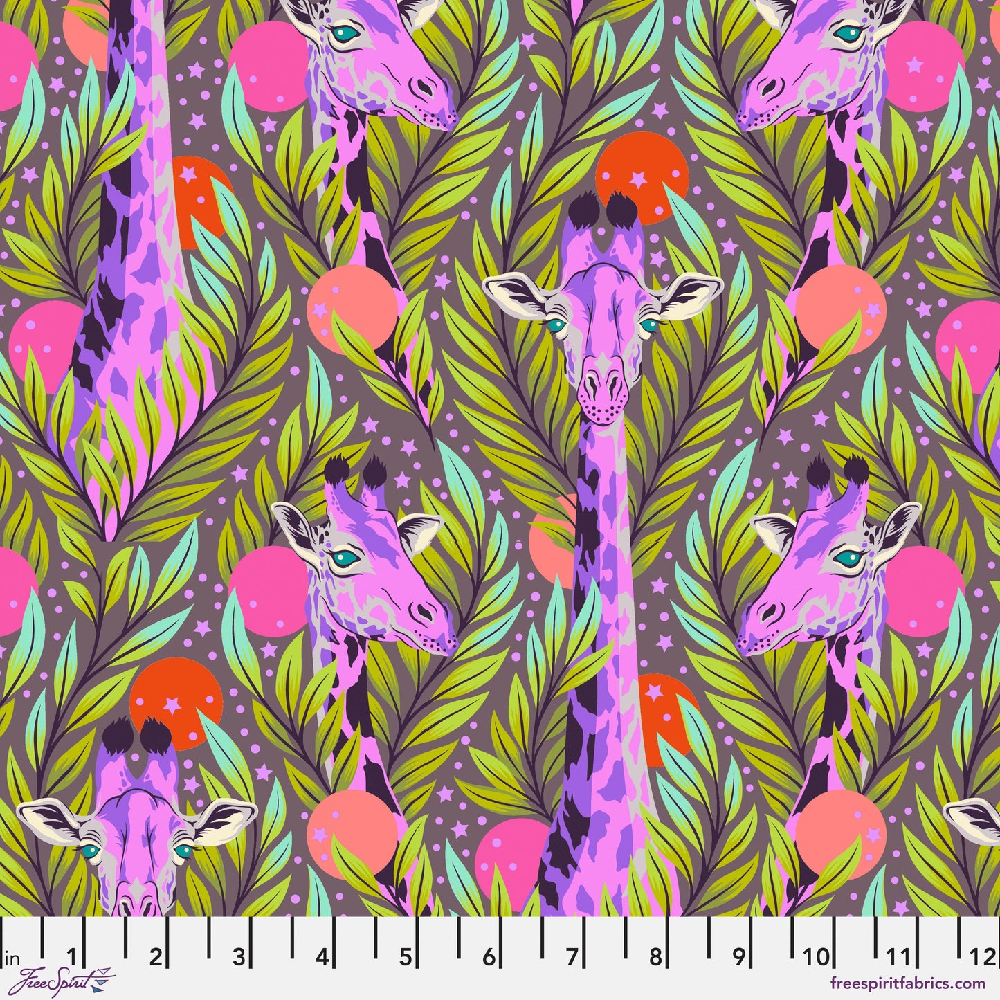 Tula Pink Everglow Neck For Days Free Spirit Fabrics PWTP203.Mystic - Sew Much