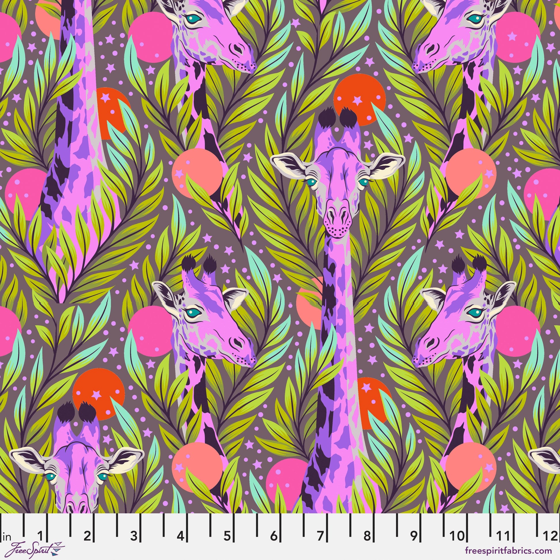 Tula Pink Everglow Neck For Days Free Spirit Fabrics PWTP203.Mystic - Sew Much