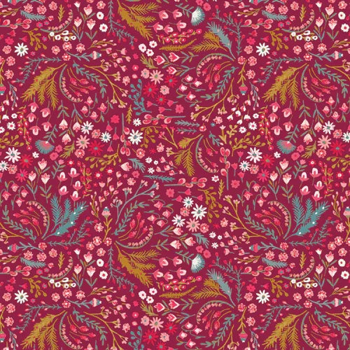 Yuletide Ditsies Fabric – Adventale Collection by Katarina Roccella | Art Gallery Fabrics (ADV25902) – Sold by the Yard - Sew Much