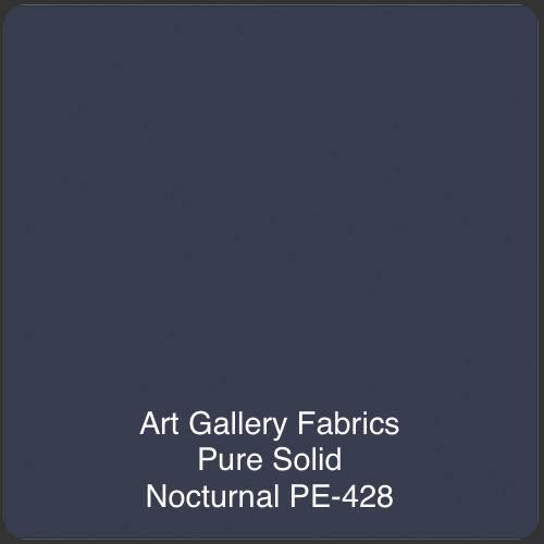 Art Gallery Fabrics Pure Solid Fabric Nocturnal PE-428 100% Cotton.