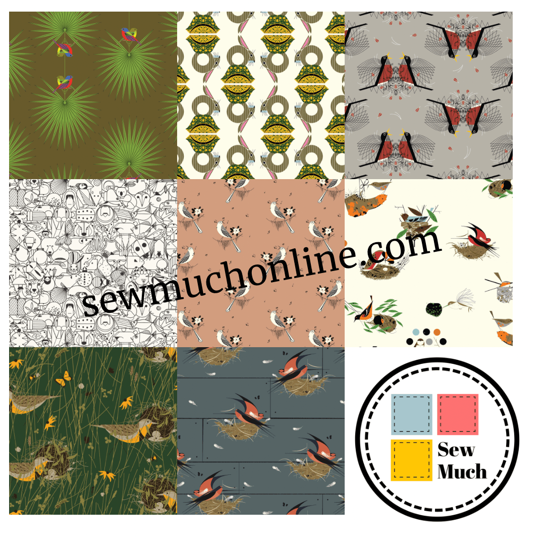 Best of Charley Harper Vol 2 Fat Quarter Bundle FQB-BOCHV2-8 - Sew Much