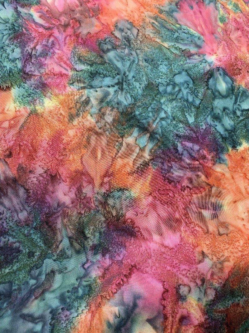 Cotton Batik Fabric Hoffman Fabrics Global Spice - Sew Much