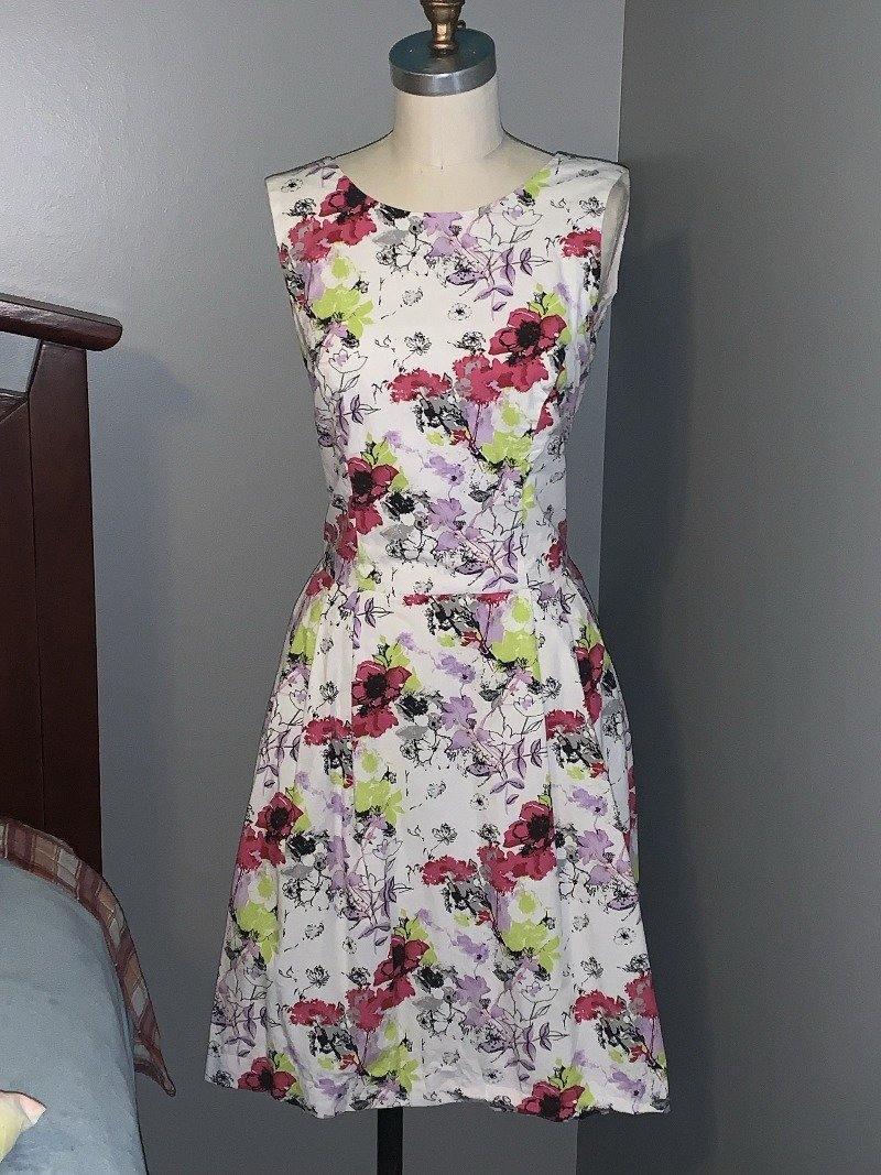 Cotton fabric colorful floral fabric by the yard - Sew Much