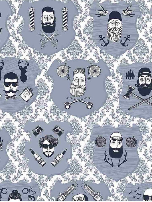 Dear Stella Chop it Like It Is Hot Cotton Fabric Stella-1632 - Sew Much