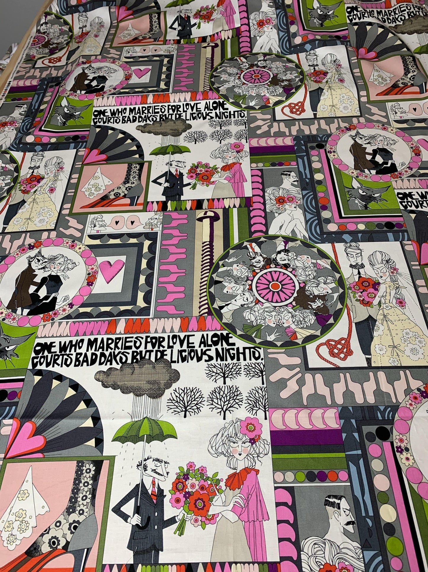Ghastlie Love Alexander Henry Fabrics - Sew Much