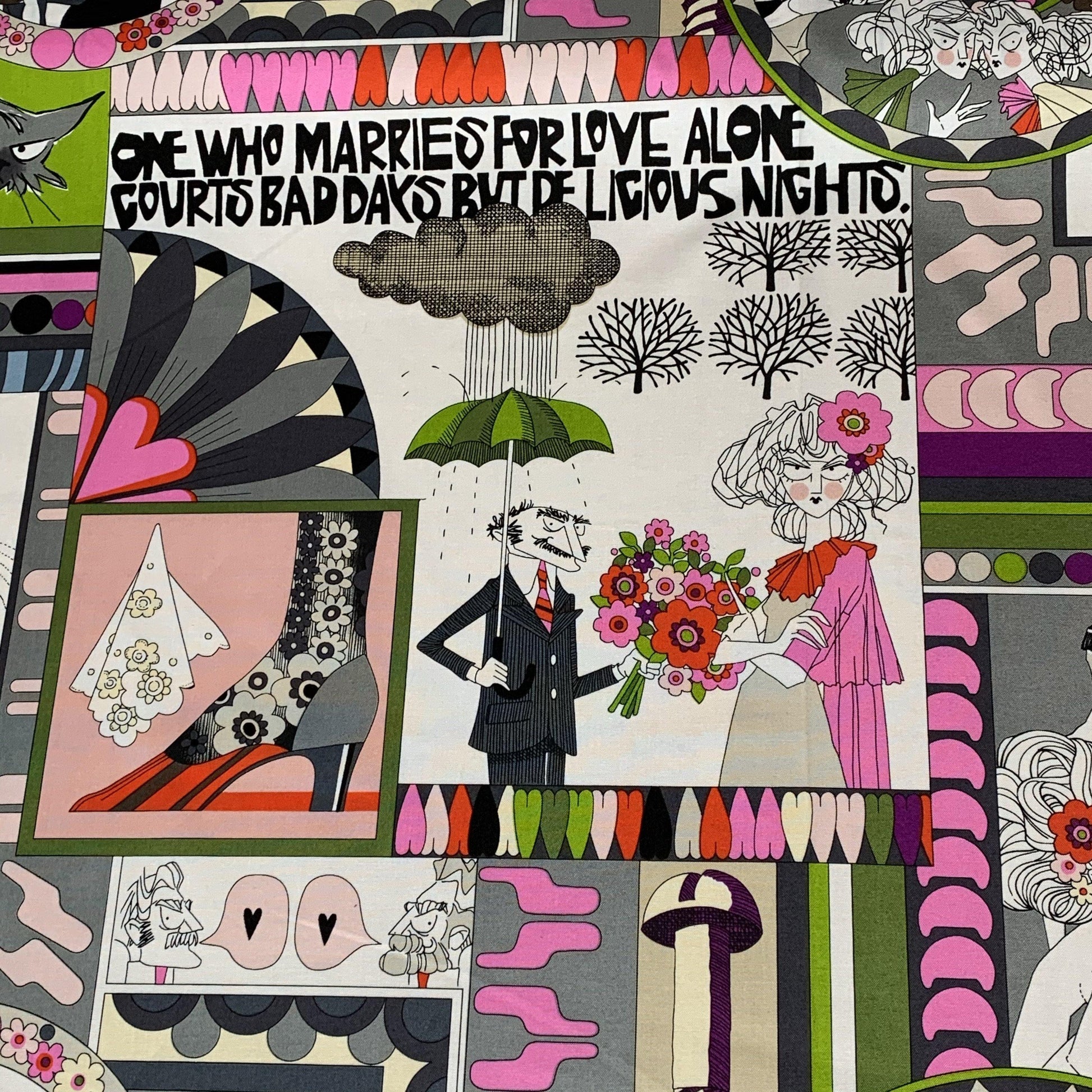 Ghastlie Love Alexander Henry Fabrics - Sew Much