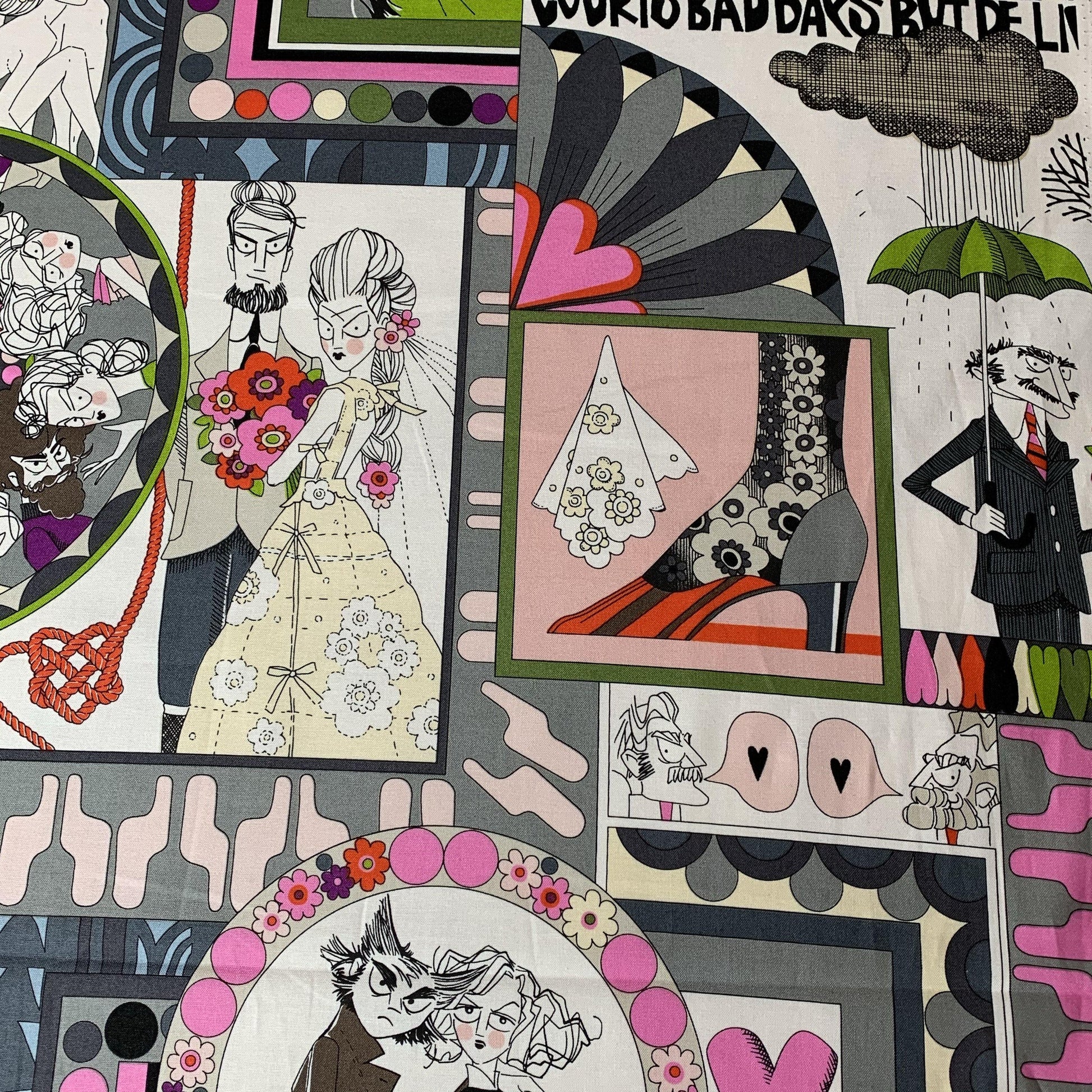 Ghastlie Love Alexander Henry Fabrics.