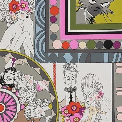 Ghastlie Love Alexander Henry Fabrics - Sew Much