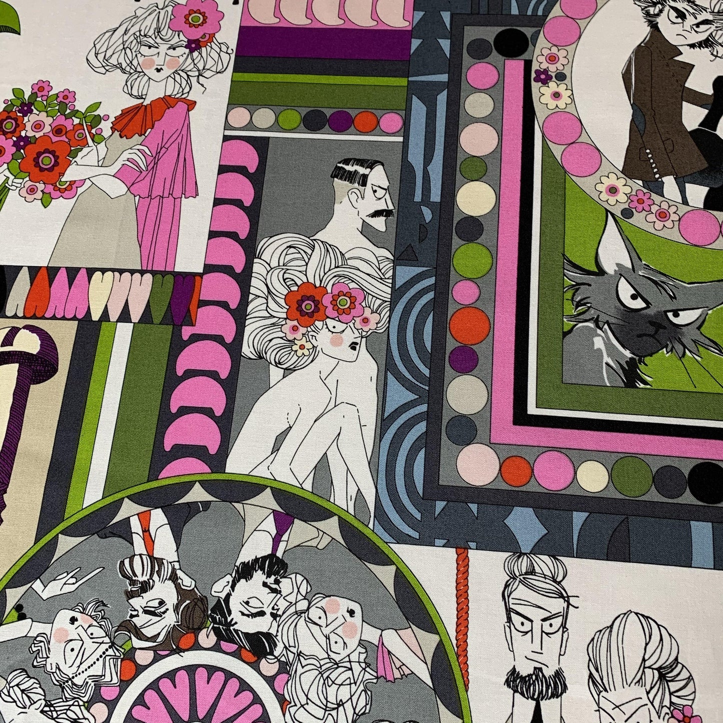 Ghastlie Love Alexander Henry Fabrics.