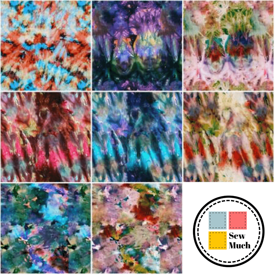 Ice Dye by Kim Eichler Mesmer  Paintbrush Studio Fat Quarter Bundle Flat Stack - Sew Much