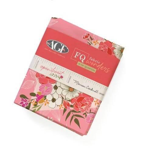 Open Heart Maureen Cracknell Art Gallery Fabrics Fat Quarter Bundle 16 Fat Quarters - Sew Much